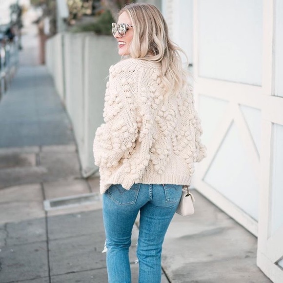 knit your love cardigan chicwish